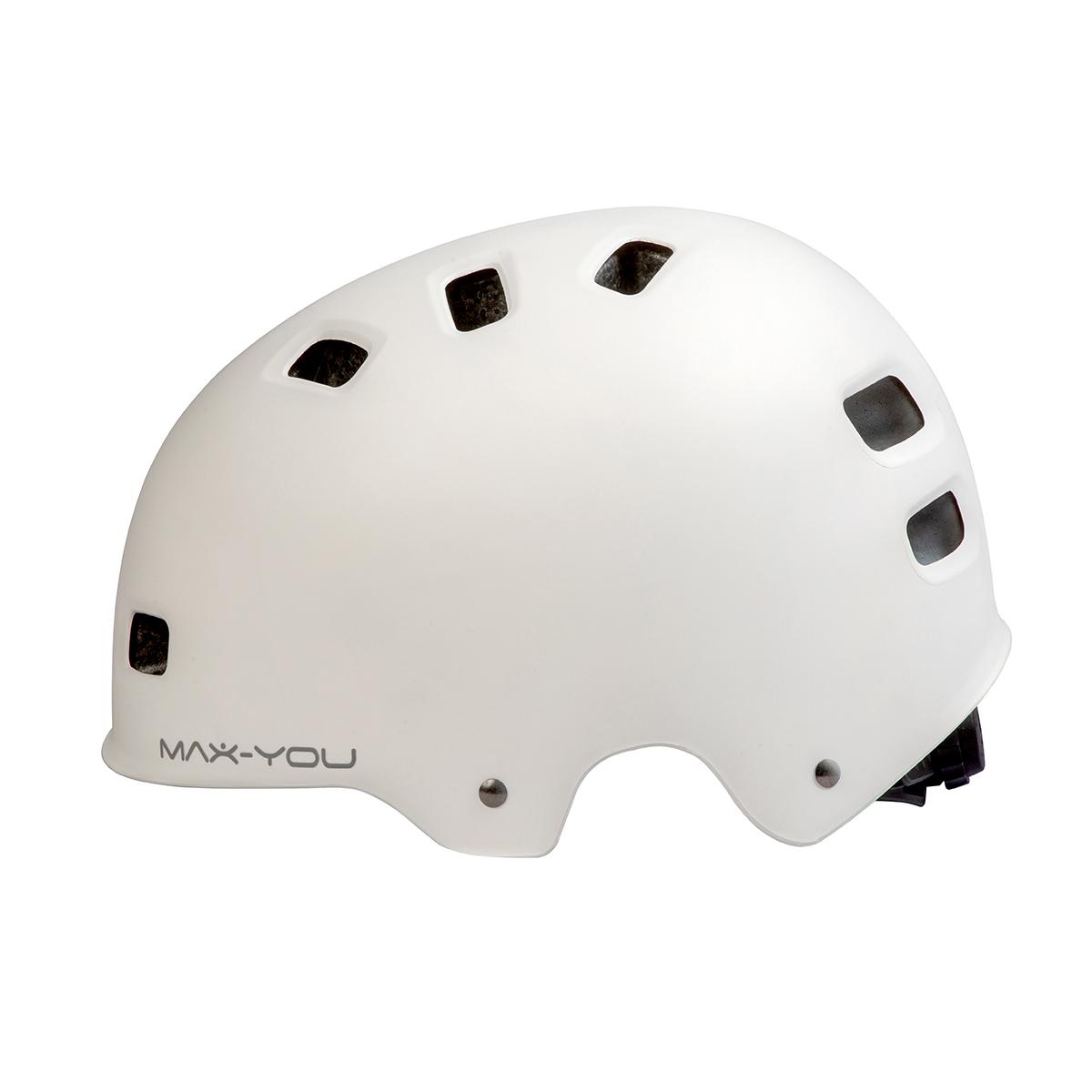 Casco MAX-YOU VH62 Blanco Mate Large